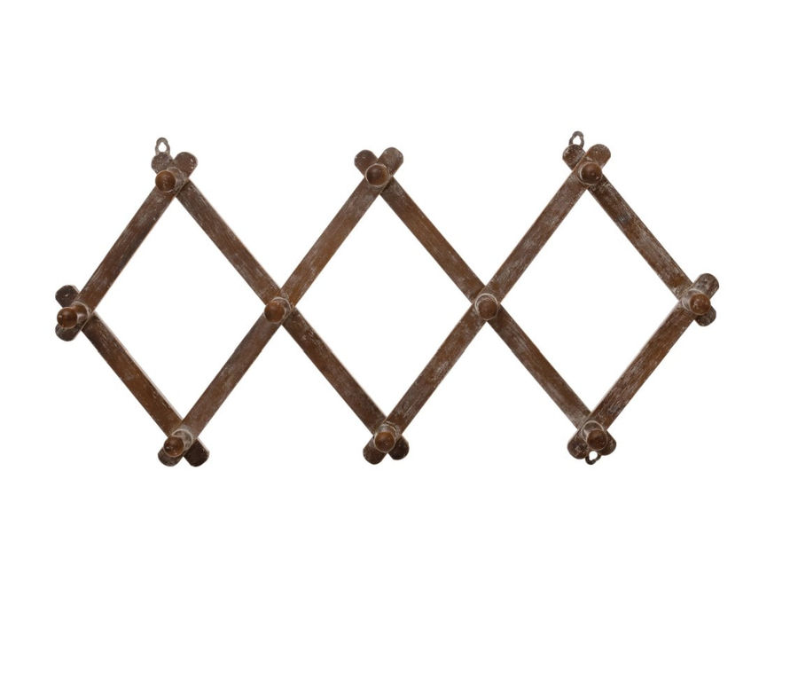 Wood Wall Hook with 10 Hooks | FIDDLE & FIG added by FIDDLE & FIG