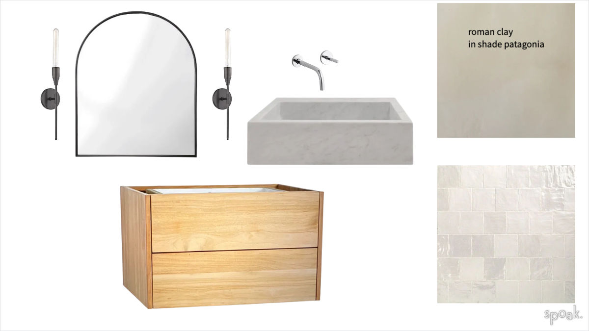 Bathroom Inspo designed by Francesca Pasquali