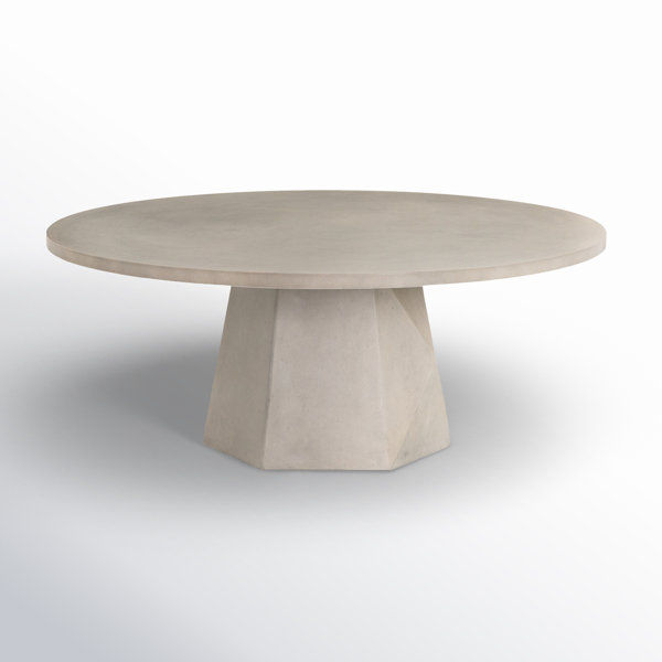 Clemmie Concrete Coffee Table added by TYRA TROTMAN