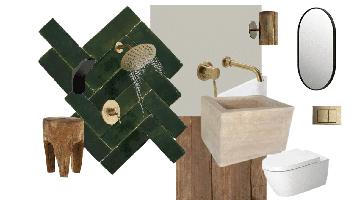 Bathroom Inspiration designed by Spoak 