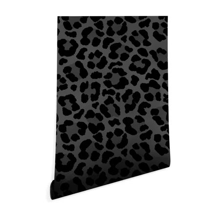 Everly Quinn Ilana Leopard 10' L x 24" W Paintable Peel and Stick Wallpaper Panel | Wayfair added by Taylor Nava