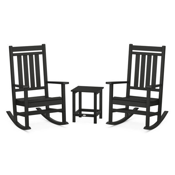 Rocker Estate 3-Piece Rocking Chair Set with Long Island 18" Side Table added by Hannah McKernan