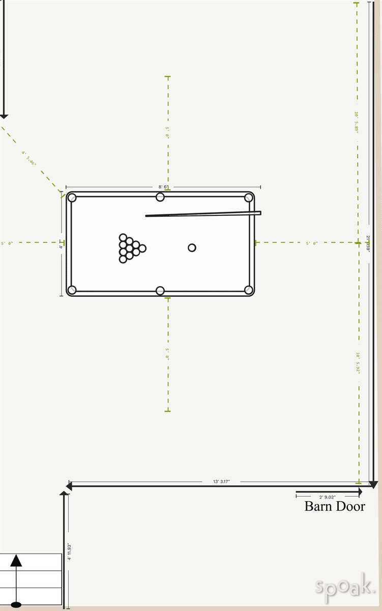 Play Room Floor Plan designed by Alison Shepherd