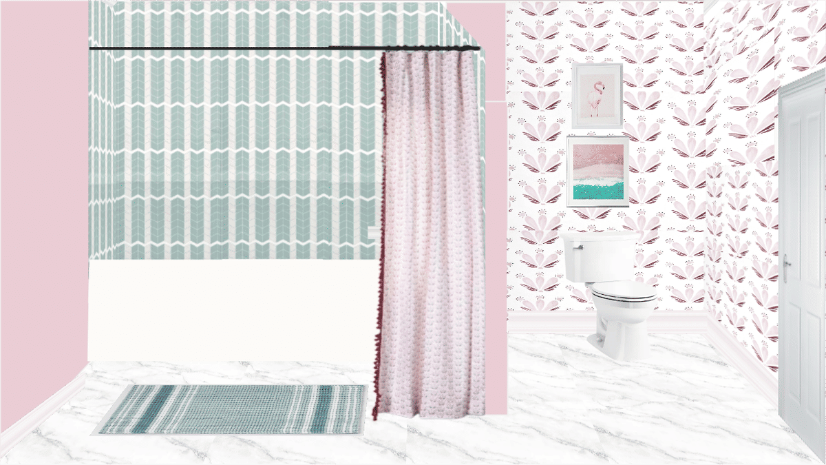 Bathroom Inspiration designed by Melissa Ferre