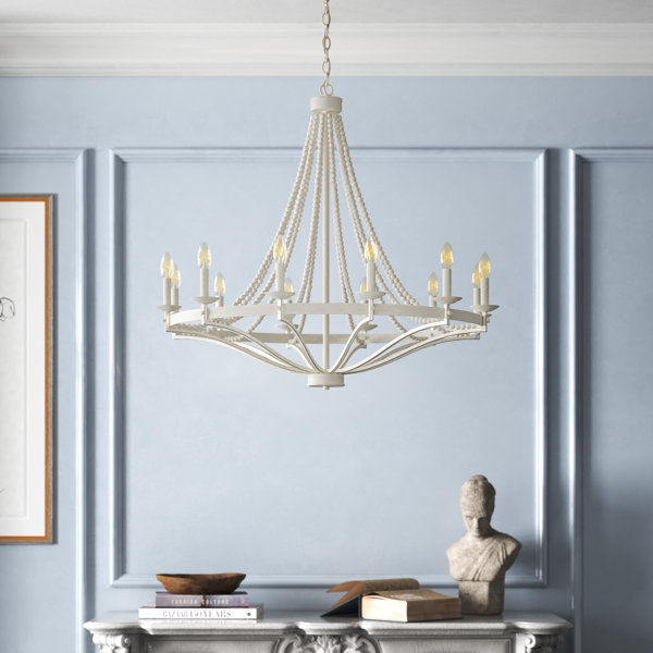 Mattheo 12 - Light Dimmable Wagon Wheel Chandelier added by Jessica Holmes