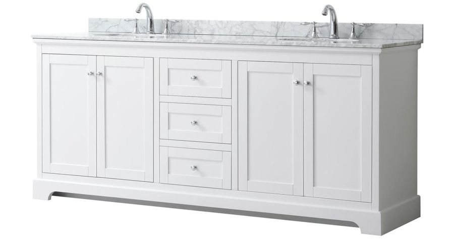 Wyndham Collection WCV232380DWHCMUNOMXX Avery 80" Free | Build.com added by Lindsay Fallico
