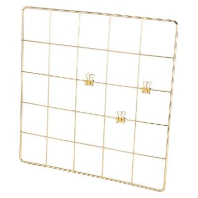 Grid Wall Organizer with Clips - Threshold™ added by Rescued Room Design