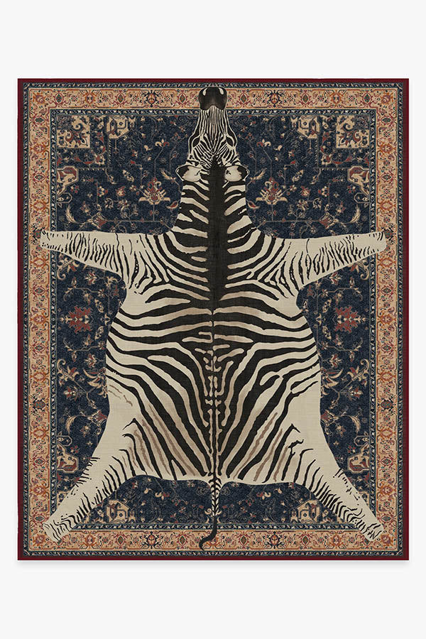 Iris Apfel On Safari Sapphire Rug added by Alexis Bourn-Lipsett