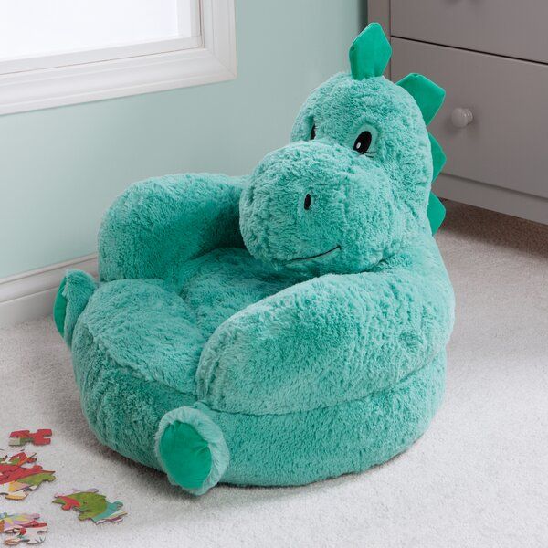 Swansboro Children's Plush Dinosaur Character Faux Fur Chair added by Spoak Member