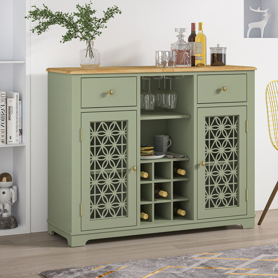 Willa Arlo™ Interiors Auten Bar Cabinet & Reviews | Wayfair added by Frances Romero