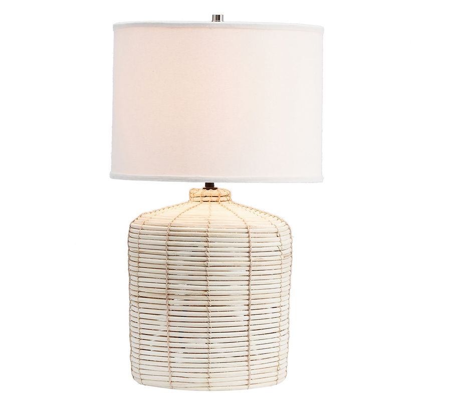 Cambria Rattan Table lamp added by Maria Browne