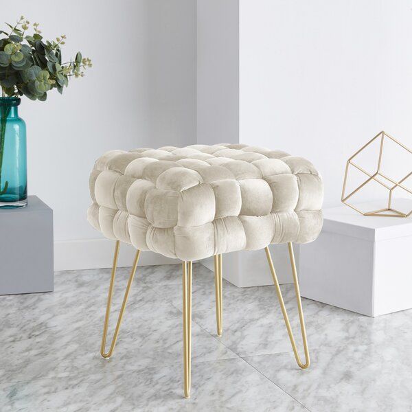 Fleming Upholstered Ottoman added by Madeline Wood