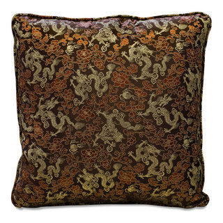 Gold Silk Chinese Dragon Pillow  added by Erica Heffelmire
