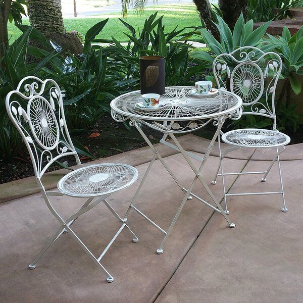 Corrigan 2 - Person Round Outdoor Dining Set added by Erica Ramon