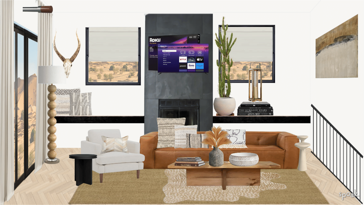 Living Room Inspiration designed by sallie tyler