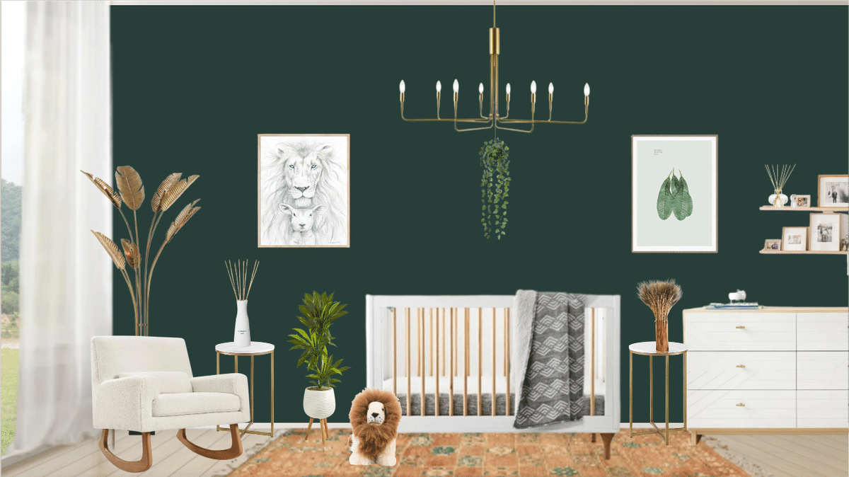 Nursery Inspiration designed by Melissa Scaramuzzo