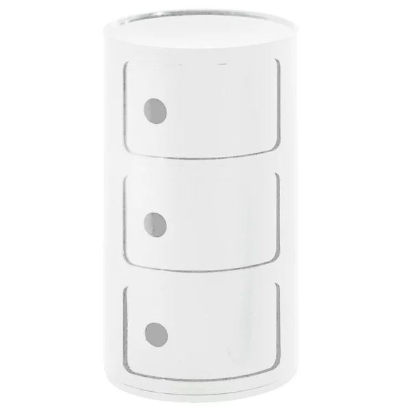 Componibili Round Modular Stacking Units by Kartell at Lumens.com added by Taylor Lindner