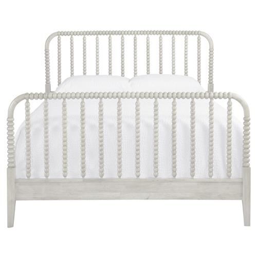 Lynda Coastal Beach White Wood Spindle Bed - Queen added by Taylor Mace