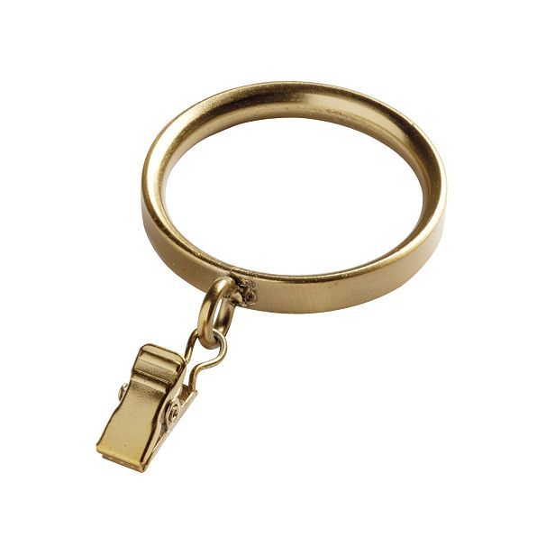 Brass Drapery Rings - Set of 10  added by Katherine Yeager