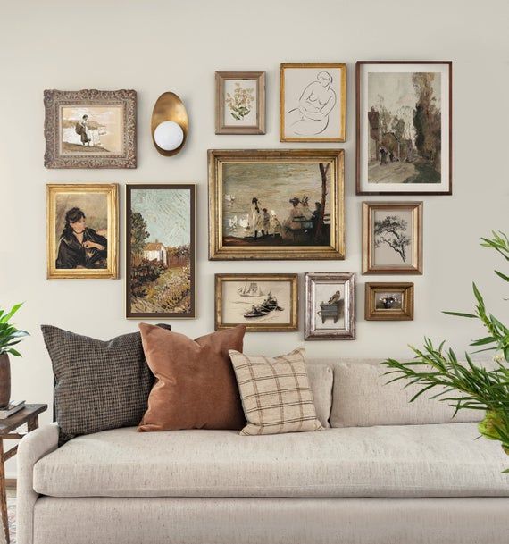 Vintage Wall Art Set of 11 Gallery Wall Print Set Wall Set - Etsy added by Spoak Member