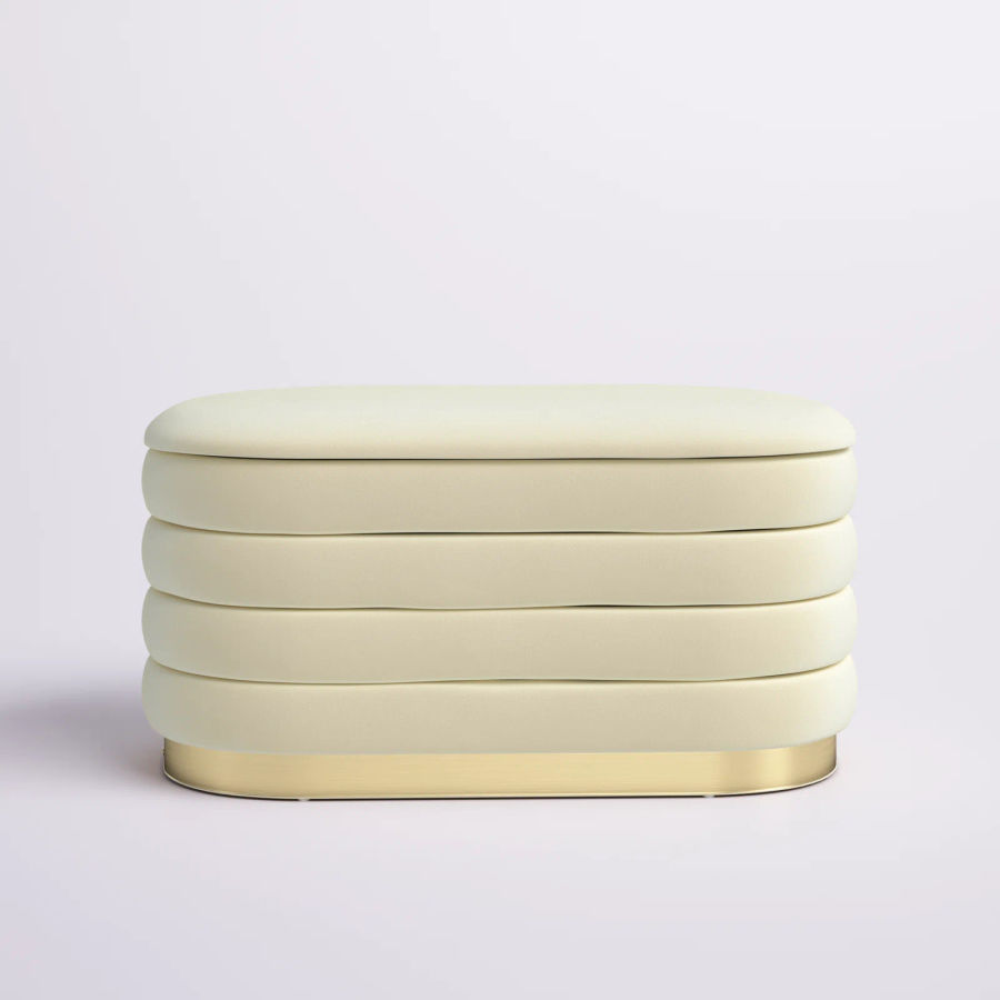 Grayton Upholstered Loose Top Storage Bench added by Spoak Member
