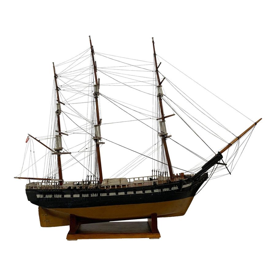 Antique American Ship Model, circa 1910 added by Kimberly Brandt