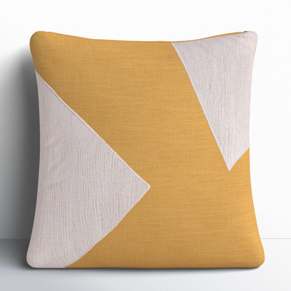 Auburn Geometric Cotton Throw Pillow added by Diksha Rathi