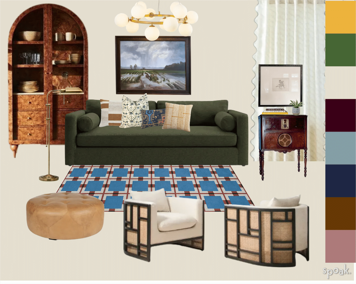 Living Room Vibe 2 designed by Lauren Thorp
