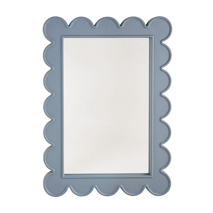 Hayli Scallop Mirror Colorful Wood Wall Decor added by Jennifer Hickey