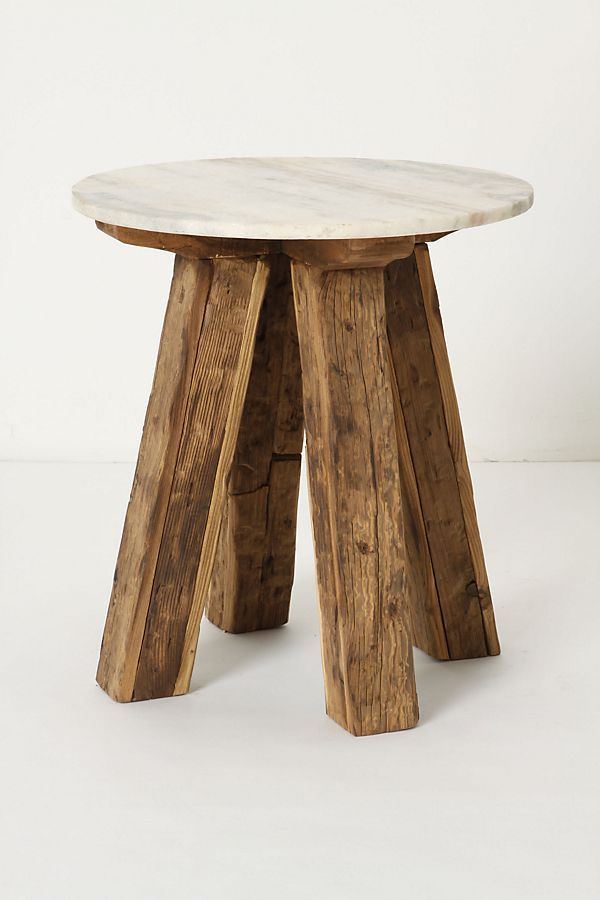 Marble-Topped Side Table added by Rachelle Langella