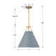 Kinston 3 Light Steel Dimmable Pendant added by Shannon Miller