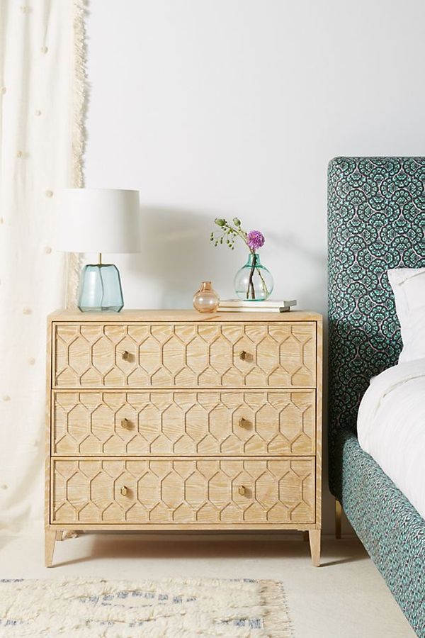 Textured Trellis Three-Drawer Dresser added by Liz Nevil-Smith