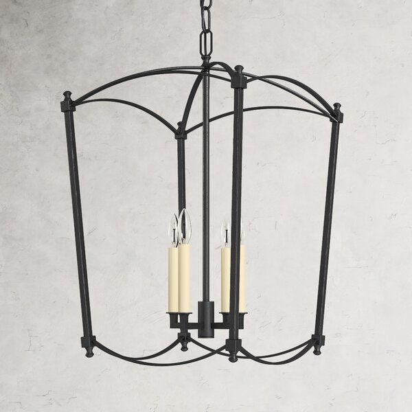 Gwendolyn 4 - Light Lantern Geometric Chandelier added by Emily Perdue