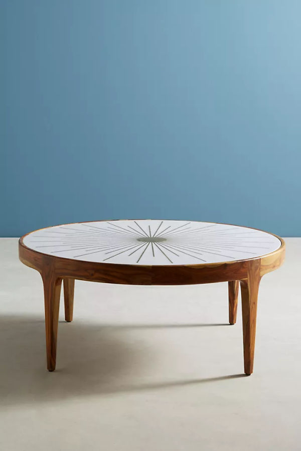 Brass Starburst Round Coffee Table added by Tayler Daniels