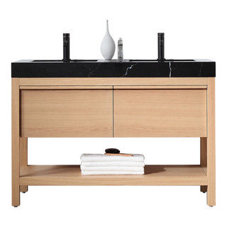 Bibury Freestanding Vanity, Whitewashed Oak 48" added by Kate Lynn Nemett