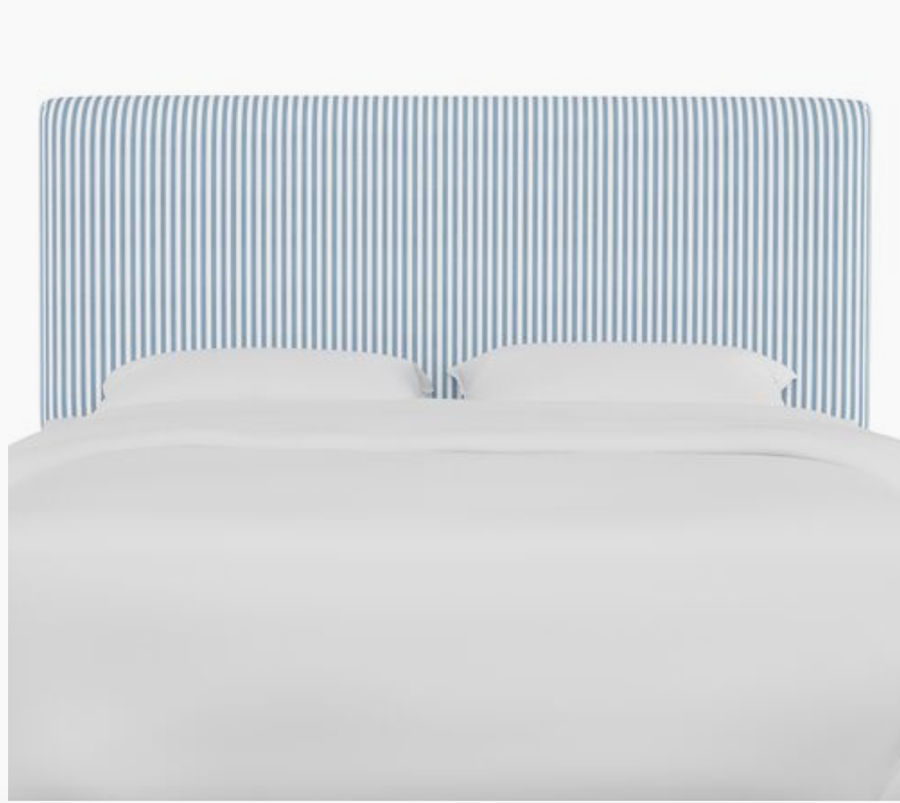Novak Headboard, Ticking Stripe added by Grace Brant