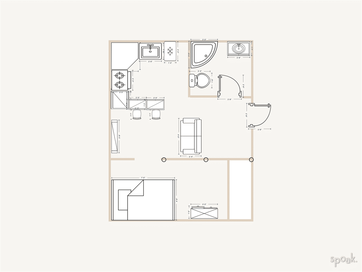 Basement Plan designed by Kevin Testa