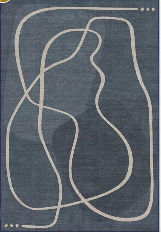 Strova Dusk Blue Premium Rug added by Rachael Igoe