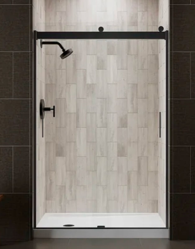 Levity 74" H x 59.63" W Bypass Shower Door with CleanCoat® Technology added by Jamie Moon