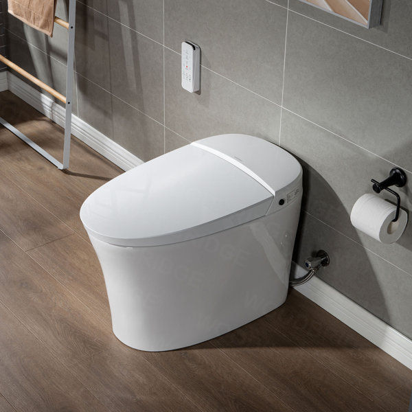 WOODBRIDGE Tankless One-Piece Smart Bidet Toilet with Automatic & Foot Seneor Flushing added by Lauren Adermann