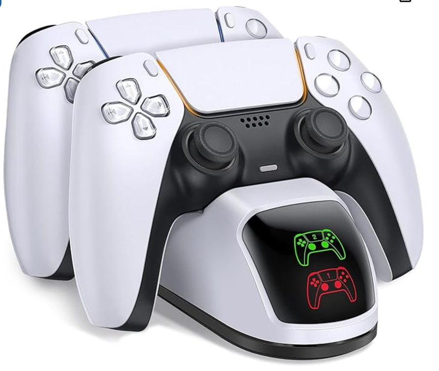 ps5 controller charging dock added by Julia Macedonio