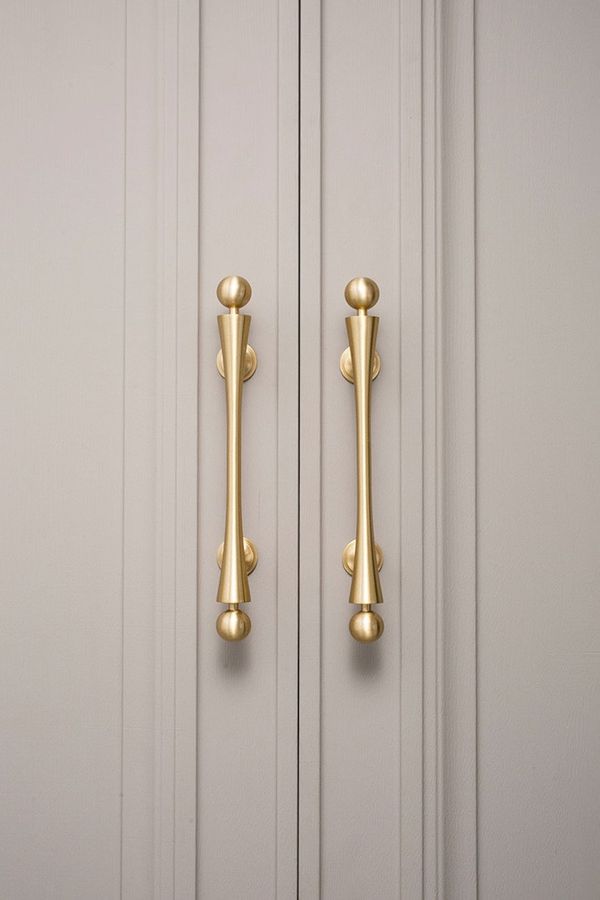 Solid Brass Cabinet Pull Brass Pull Handles Brass Knobs - Etsy added by Kristi Kautz
