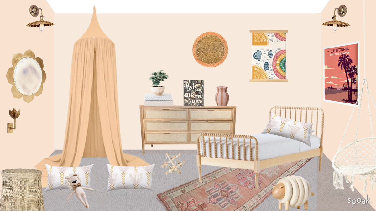 Boho Kitchen + Living Room Inspo designed by Xakota Espinoza