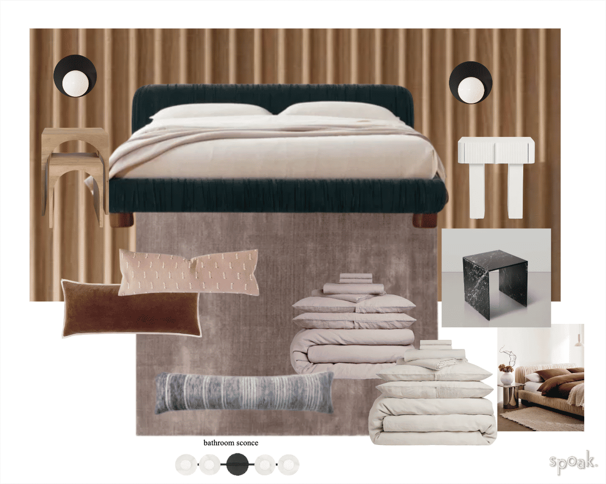 Bedroom Inspiration designed by Brooke Schwartz