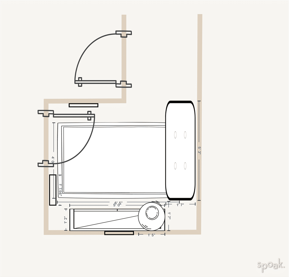 Mudroom Layout designed by Madelyne Greene