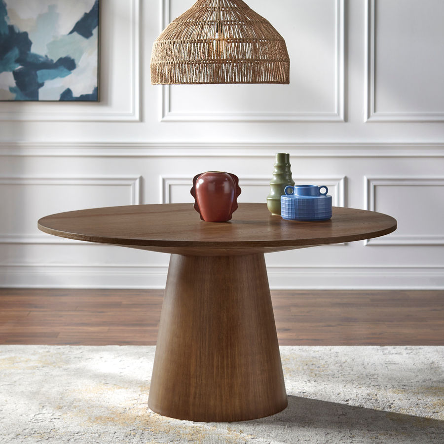Wade Logan® Boudot Pedestal Dining Table & Reviews | Wayfair added by HELEN SALGADO