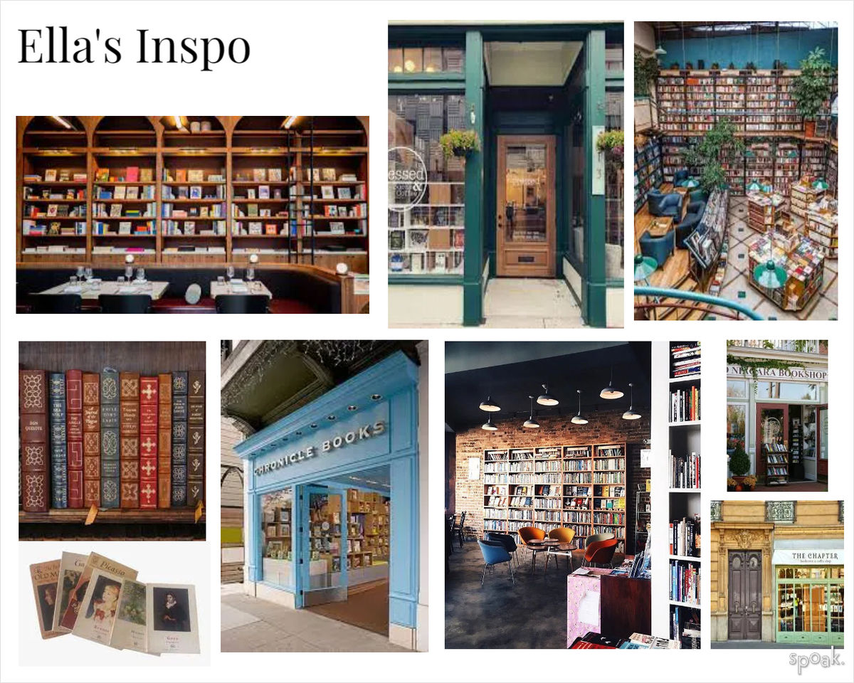 Library Inspo designed by Jenna O'Brien