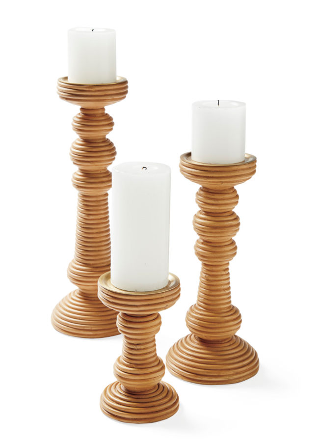 Carmel Rattan Candlestick added by Spoak 