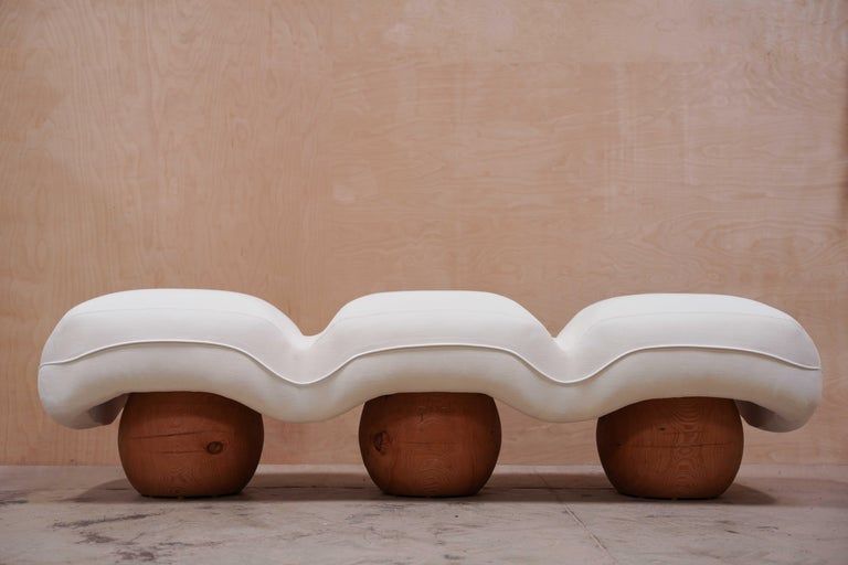 Contemporary Upholstered Wiggle Bench added by Daniela Araya