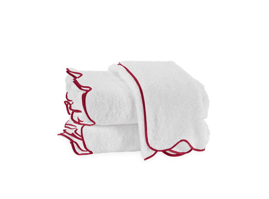 Cairo Scallop Towels | Matouk Luxury Linens added by Kacy Emmett